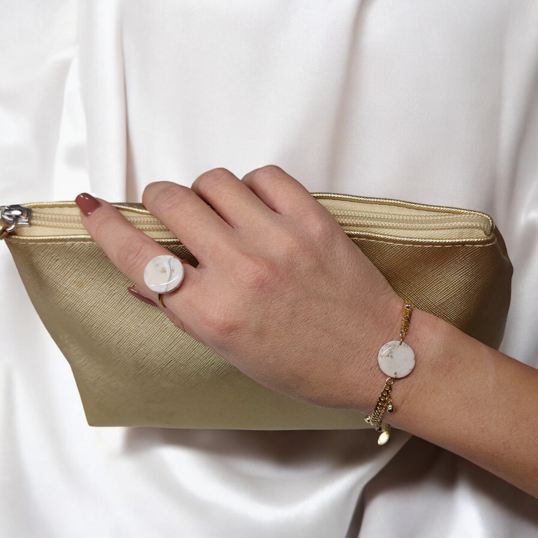 Braccialetto ivory